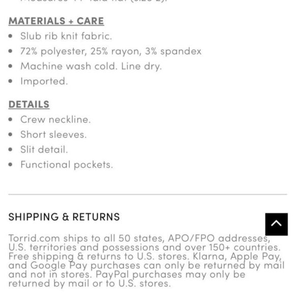 Torrid At The Knee Slub Rib Slit T-Shirt Dress - Picture 2 of 11